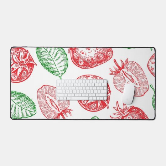 Motif de fraises (Clavier et souris)