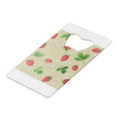 Motif de fraises d'aquarelle (Dos Angle)