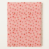 Motif de fraises et de fleurs (Dos)
