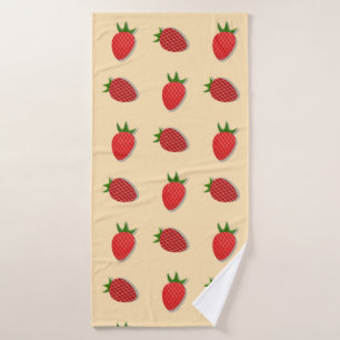 Motif de fraises pour les fruits à l'été bonnes vi