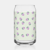 Motif de fraises pourpres (Gauche)