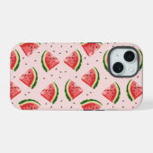Motif de fruit de pastèque à l'aquarelle (Verso Horizontal)