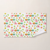 Motif de fruit glacé d'aquarelle (Serviette à main)