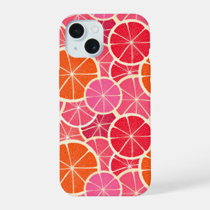 Motif de fruits citrins Orange & Pamplemousse