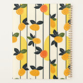 Motif de fruits d'agrumes avec Feuilles verts (2) (Dos)