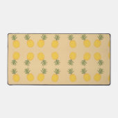 Motif de fruits d'ananas sur brun (Recto)