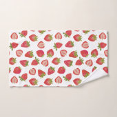 Motif de fruits de fraise (Serviette à main)