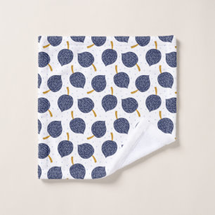 Motif de fruits de la bombe Abstraite bleue marine