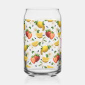 Motif de fruits frais fraises et citron (Droite)