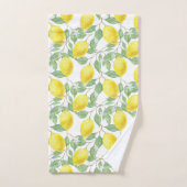 Motif DE FRUITS FRAIS LEMON (Serviette à main)