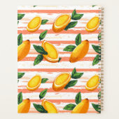 Motif de fruits Mango avec Feuilles verts (Dos)