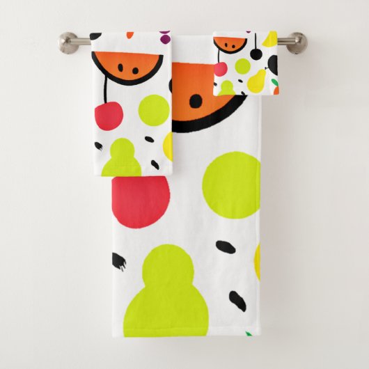 Motif de fruits néon Tropical Glow (En situation)