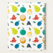 Motif de fruits, Plum, Orange, Citron, Poire, Pomm (Dos)