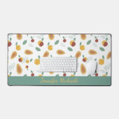 Motif de fruits stylisé avec nom (Clavier et souris)