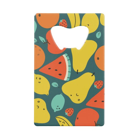 Motif de fruits tropicaux tiré à la main (Devant)