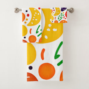 Motif de fruits vibreux