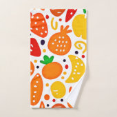 Motif de fruits vibreux (Serviette à main)