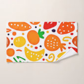 Motif de fruits vibreux (Serviette à main)