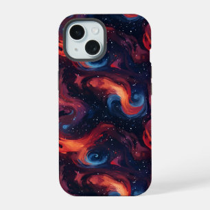 Motif de galaxie coloré