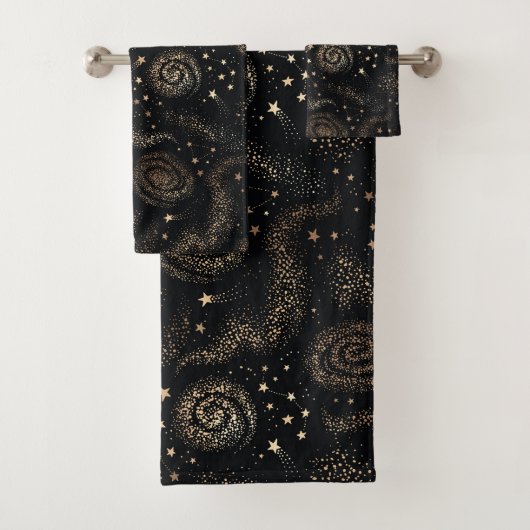 Motif de galaxie Gold Star Constellation (En situation)