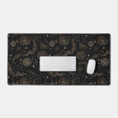 Motif de galaxie Gold Star Constellation (Clavier et souris)