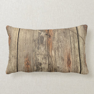 Motif DE GRAIN DE BOIS PHOTO LUMBAR COUSSIN
