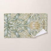 Motif de grenade antique William Morris Lily (Serviette à main)