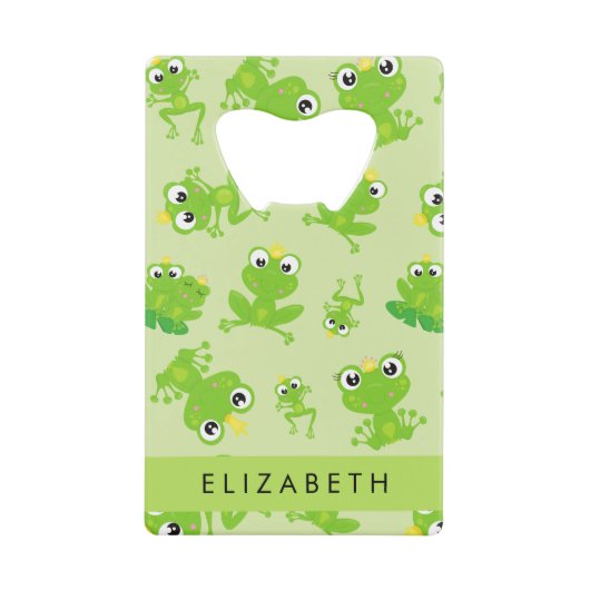 Motif de grenouille, Grenouille verte, Prince de g (Devant)