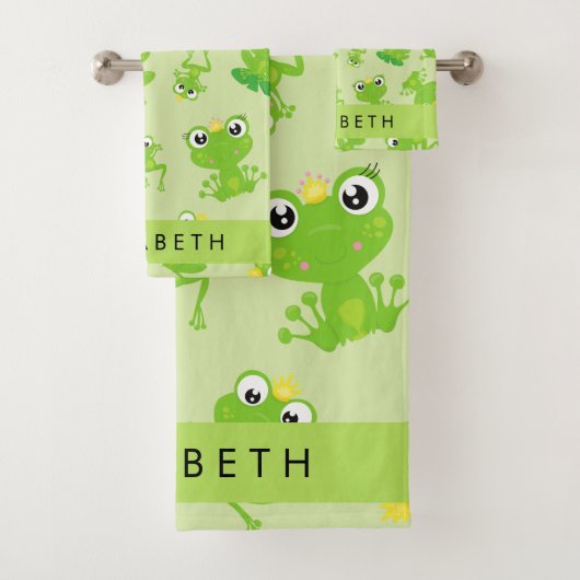 Motif de grenouille, Grenouille verte, Prince de g (En situation)