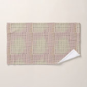 Motif de grille à partir d'une chaise (Serviette à main)