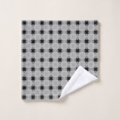 Motif de grille Carré rétro (Gant de toilette)
