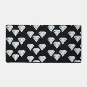 Motif de gros diamants brillant en argent (Recto)