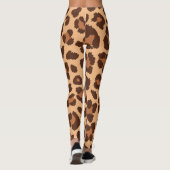 Motif de guépard tacheté léopard patte Legging (Dos)