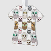 Motif de hiboux illustrés adorable (devant)