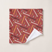 Motif de hockey (Gant de toilette)