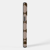 Motif de Jacquard Brown   mauve personnalisable (Côté droit)