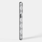 Motif de Jacquard gris foncé clair personnalisable (Côté droit)