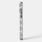 Motif de Jacquard gris foncé clair personnalisable (Côté gauche)