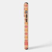 Motif de Jacquard orange rose jaune personnalisabl (Côté gauche)