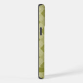 Motif de Jacquard vert olive gris-gris personnalis (Côté droit)