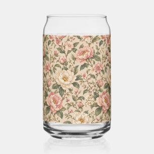 Motif de jardin de pivoine et de rose romantique v