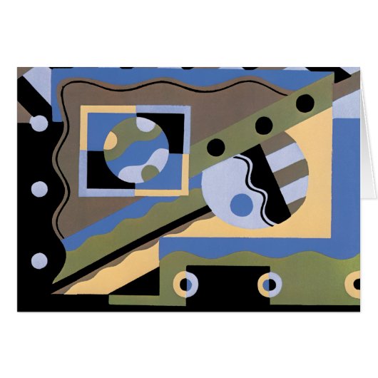 Motif de jazz  Art Déco vintage (Devant horizontal)