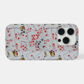 Motif de jeu de cartes éparpillées, (Verso Horizontal)