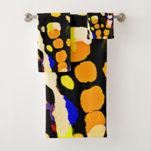 Motif de jeu de couleurs expressives