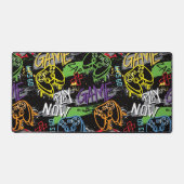Motif de jeu graffiti néon (Recto)