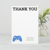 Motif de jeu vidéo Merci Gamer (Debout devant)