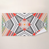 motif de joint rayé Abstrait (Serviette de bain)