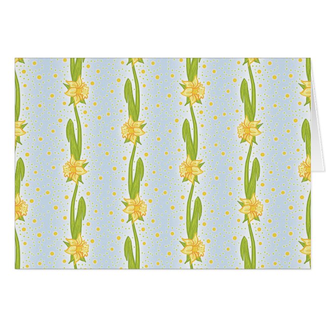 Motif de jonquille (Devant horizontal)