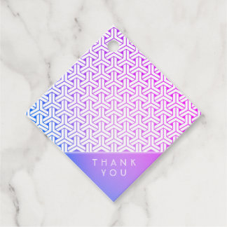 Motif de kimono KIMONO 毘沙門亀甲 Étiquette de message 