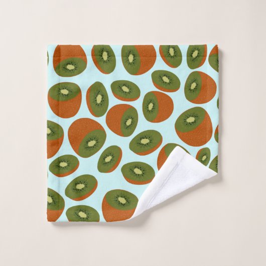 Motif de Kiwifruit (Gant de toilette)